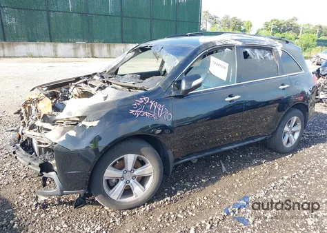 2012 Acura Mdx Technology Package из США, поврежденный, VIN 2HNYD2H4XCH500199